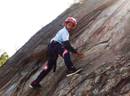 Rock climbing and Rappelling